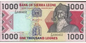 1000 leones 1996
