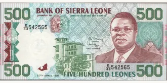 500 leones 1991