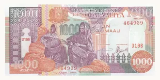 1000 shilin 1996