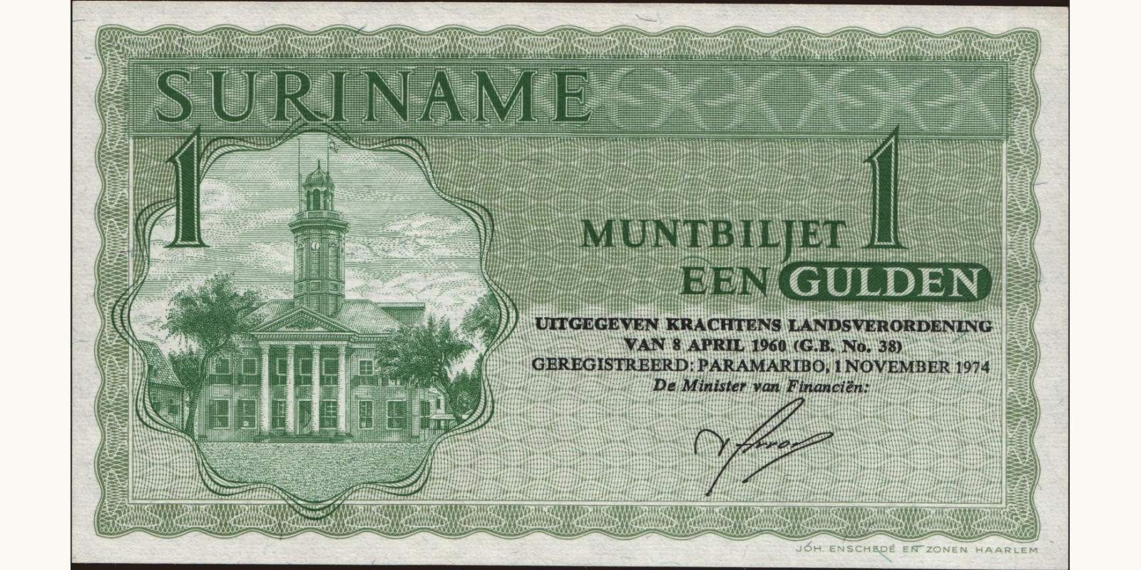 1 gulden 1974