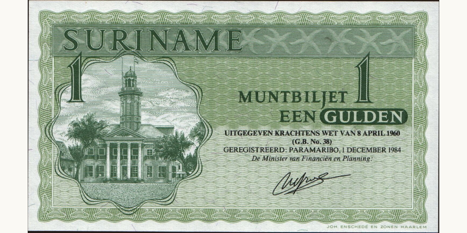 1 gulden 1984