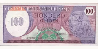 100 gulden 1985