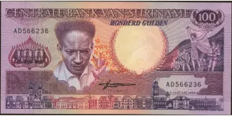 100 gulden 1988