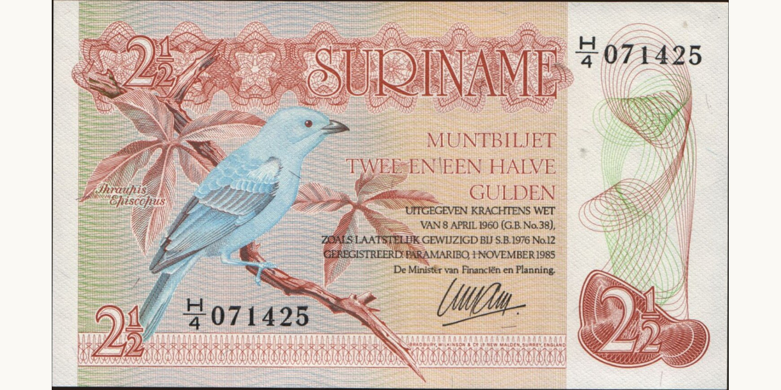 2 gulden 1985