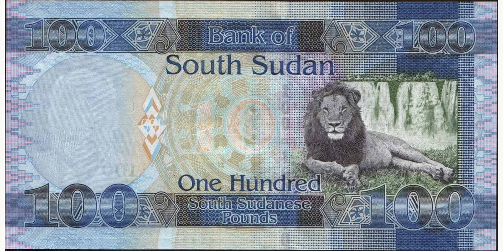 100 pounds South Sudan 2011 — Back side