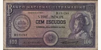 100 escudos 1958