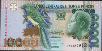 10000 dobras 1996