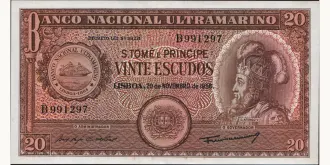 20 escudos 1958