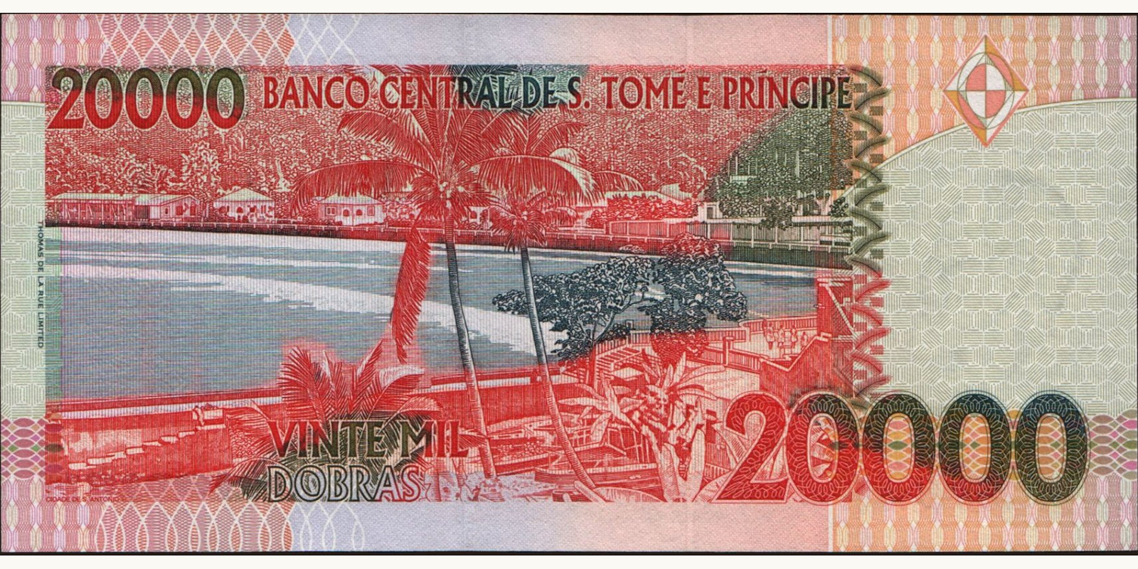20000 dobras Сан-Томе и Принсипи 2004 — Оборотная сторона