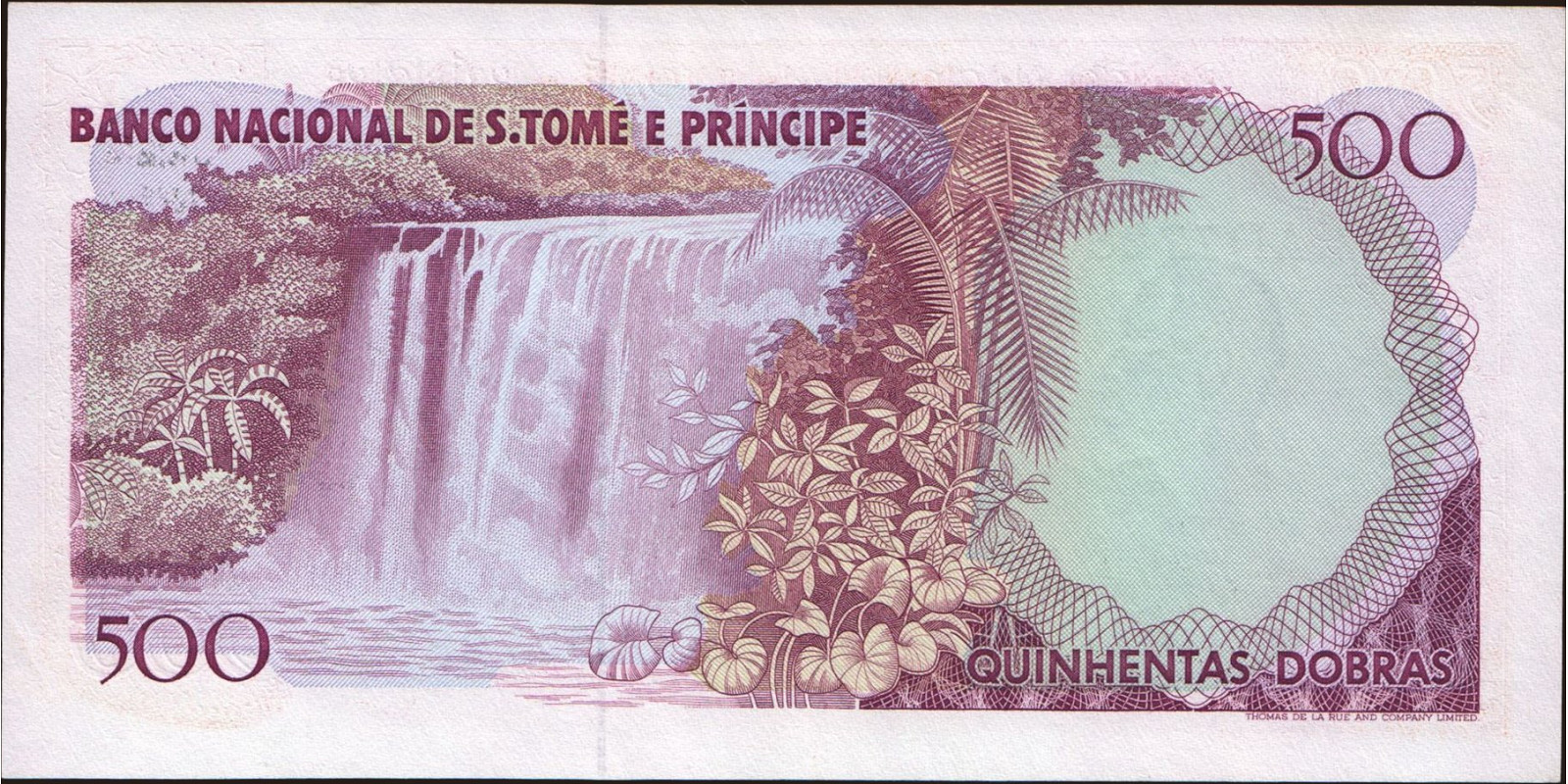 500 dobras Сан-Томе и Принсипи 1989 — Оборотная сторона