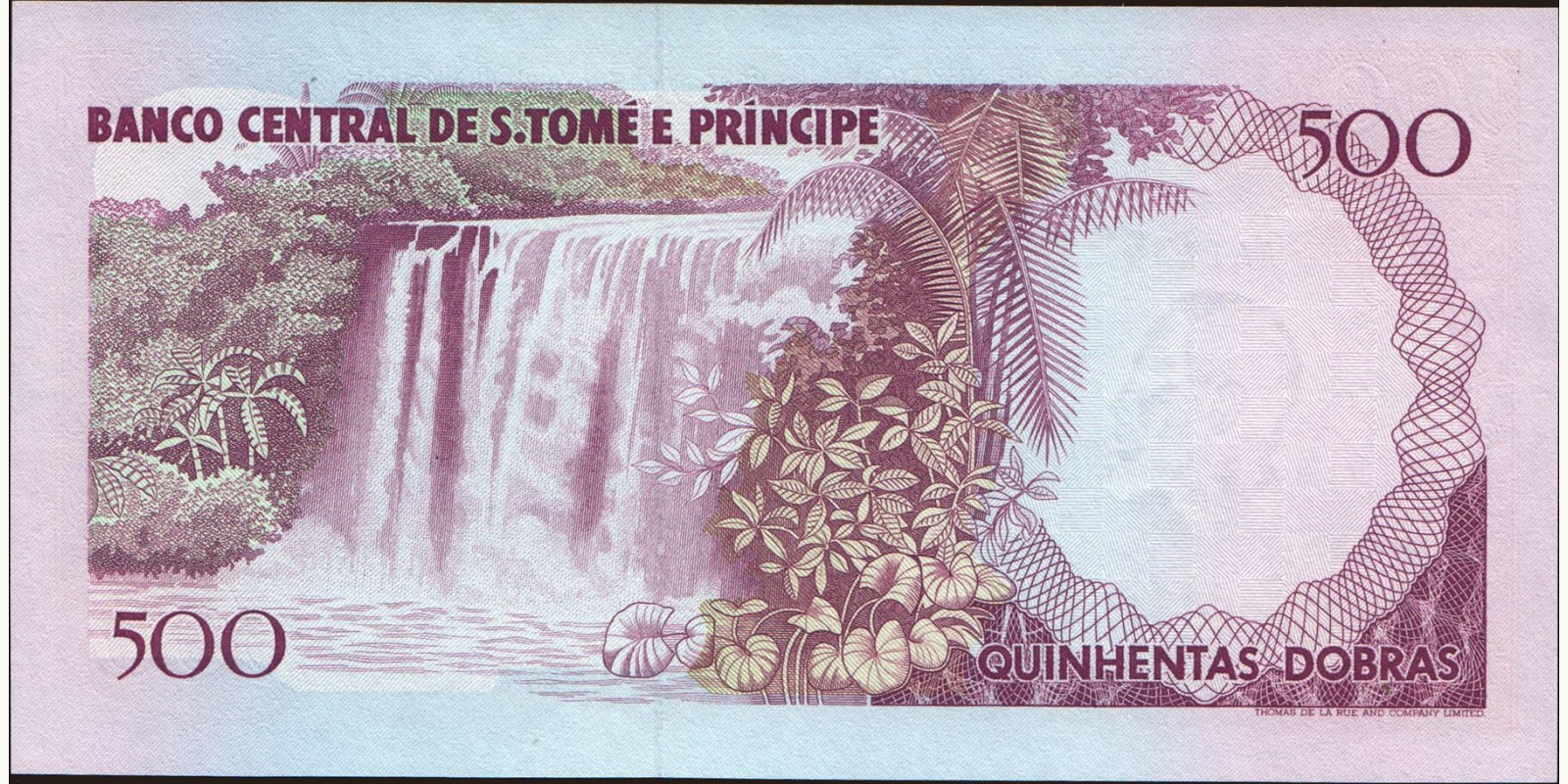 500 dobras Сан-Томе и Принсипи 1993 — Оборотная сторона