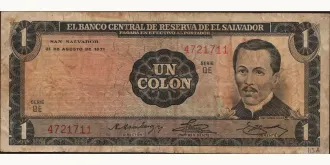 1 colones 1973