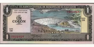 1 colones 1982
