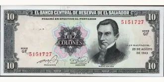 10 colones 1983