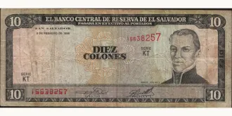 10 colones 1996
