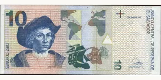 10 colones 1997