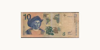 10 colones 1998