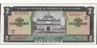 2 colones 1977