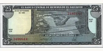 25 colones 1983