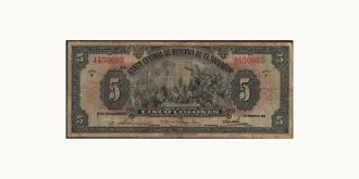 5 colones 1950