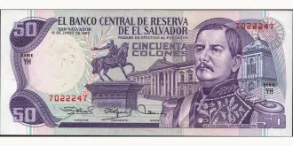 50 colones 1980