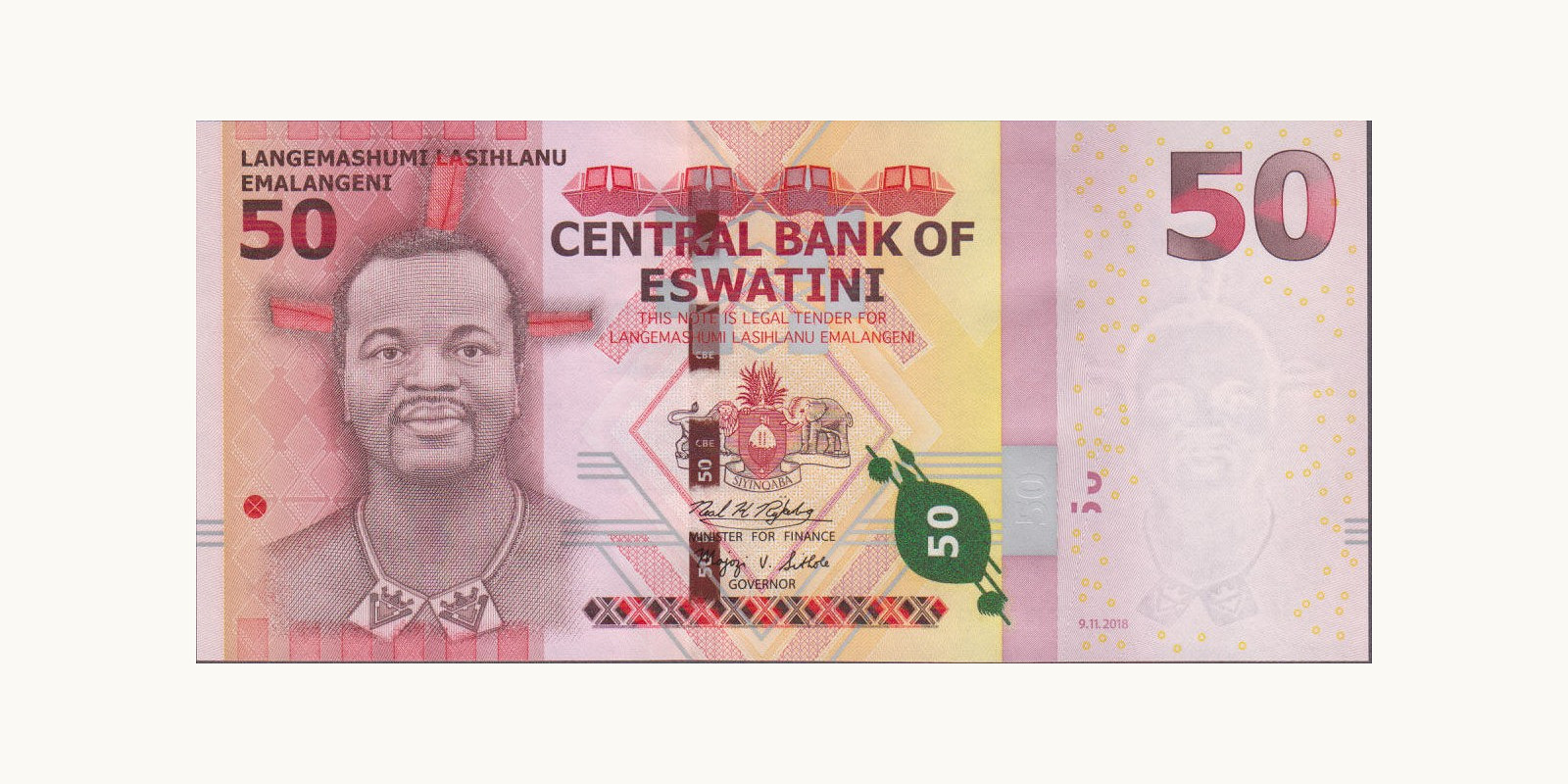 50 emalangeni 2018