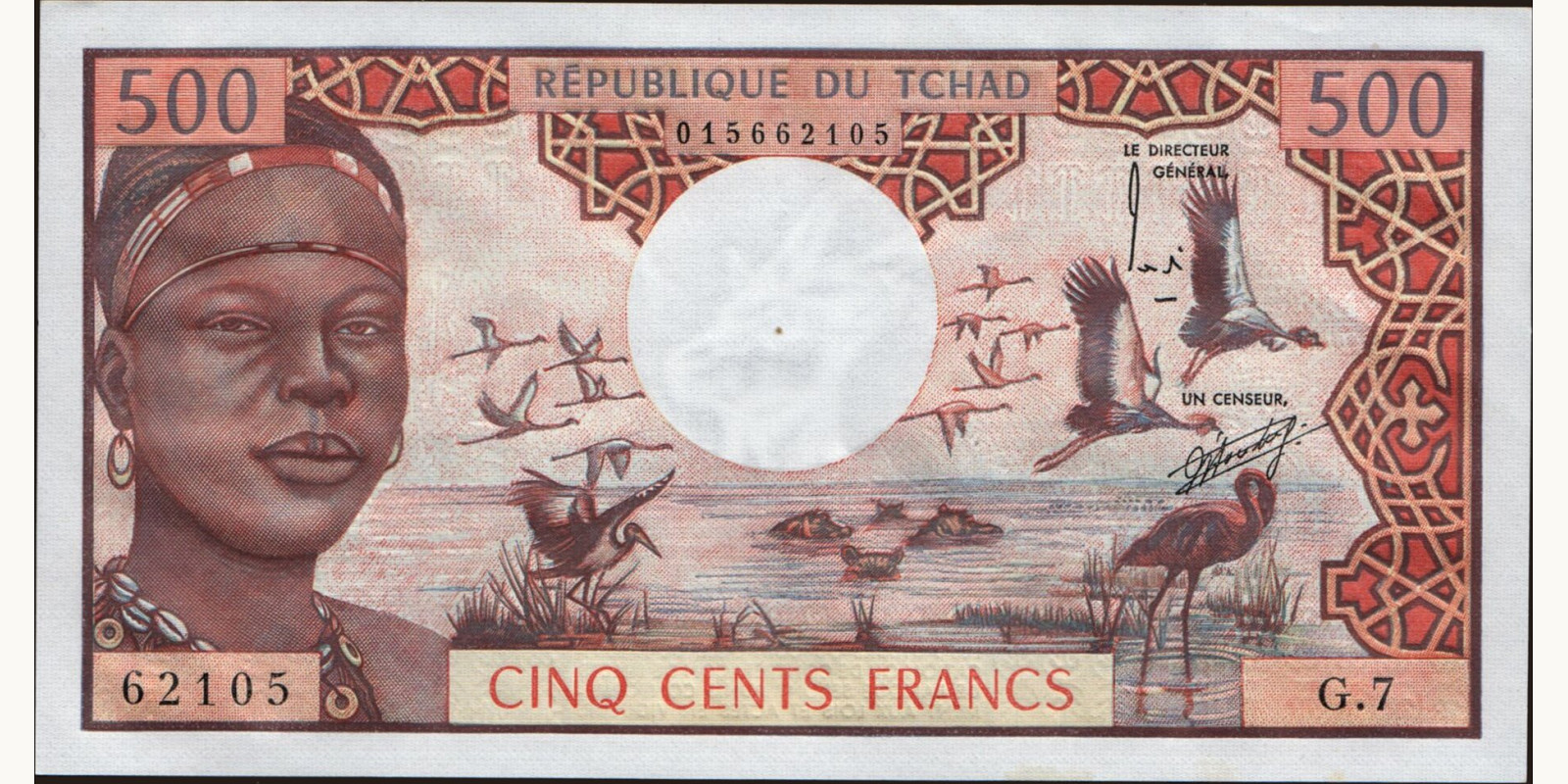 500 franc 1974