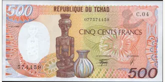 500 franc 1990