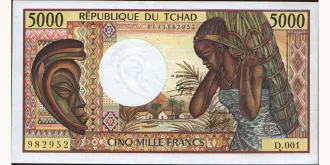 5000 franc 1984