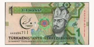 1 manat 2017