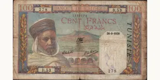 100 franc 1939