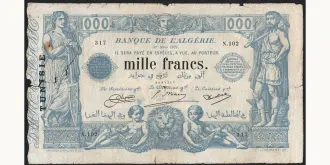 1000 franc 1924