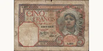 5 franc 1940