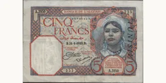 5 franc 1933