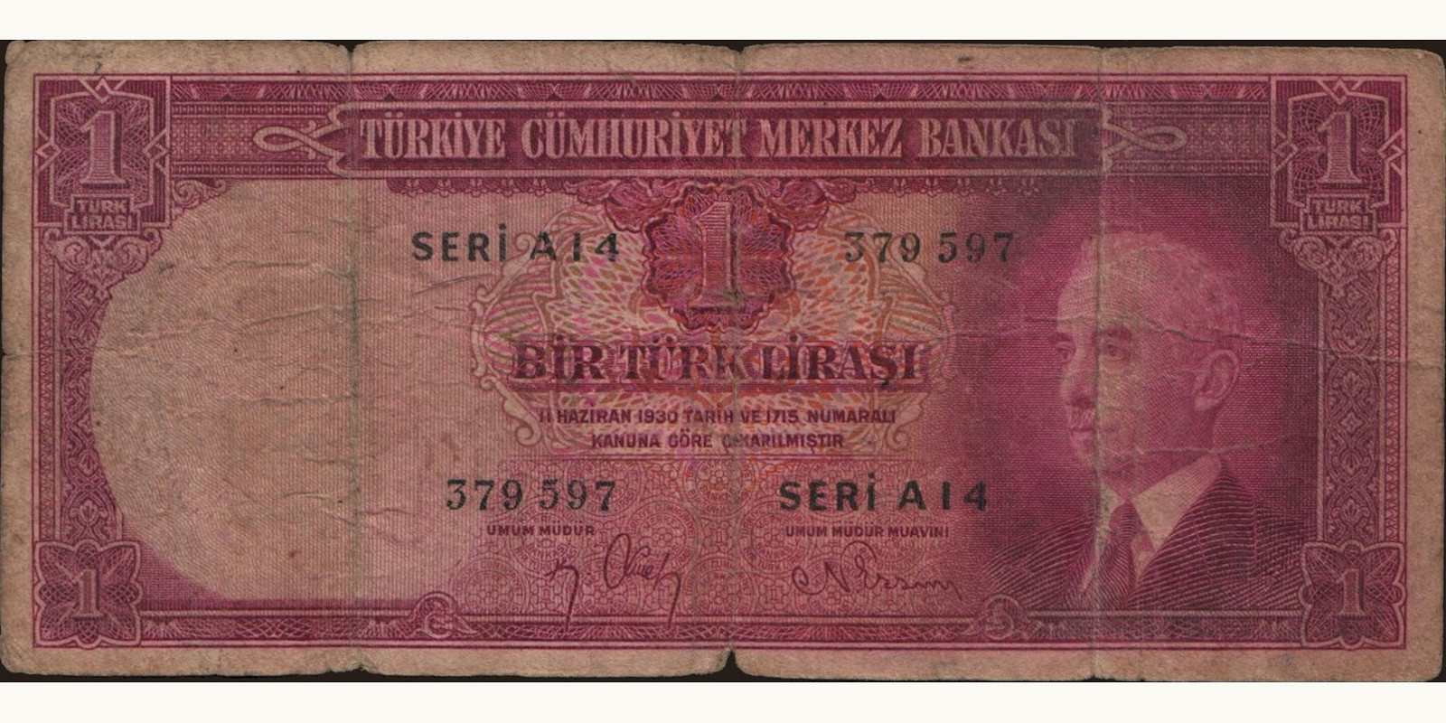 1 lira 1942