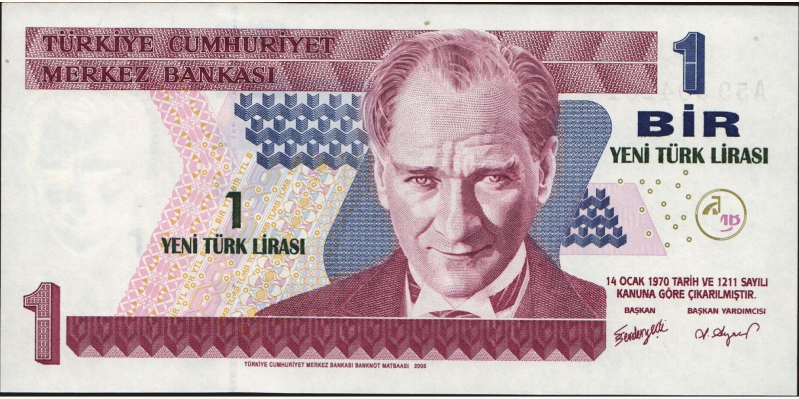 1 lira 2005