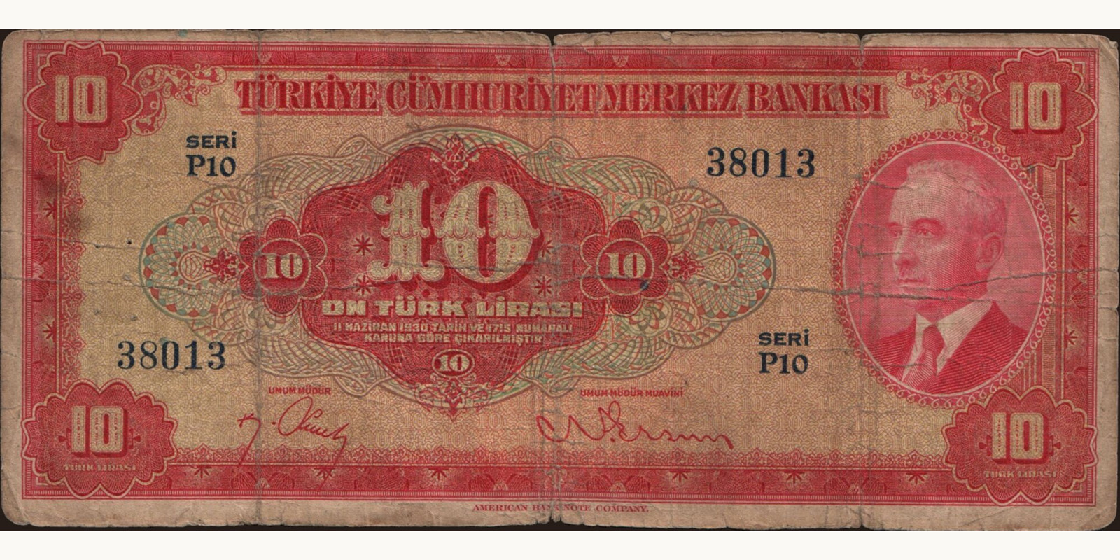 10 lira 1946
