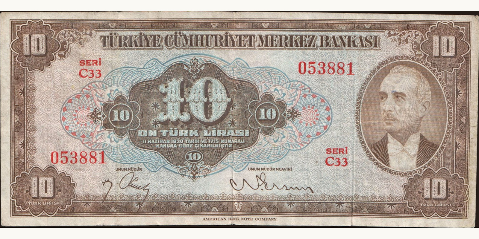 10 lira 1948