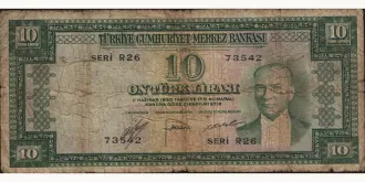10 lira 1953