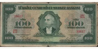 100 lira 1947