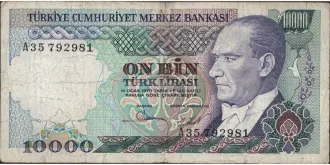 10000 lira 1982