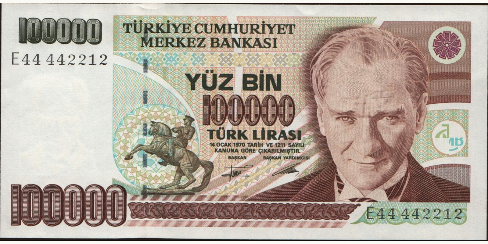 100000 lira 1994
