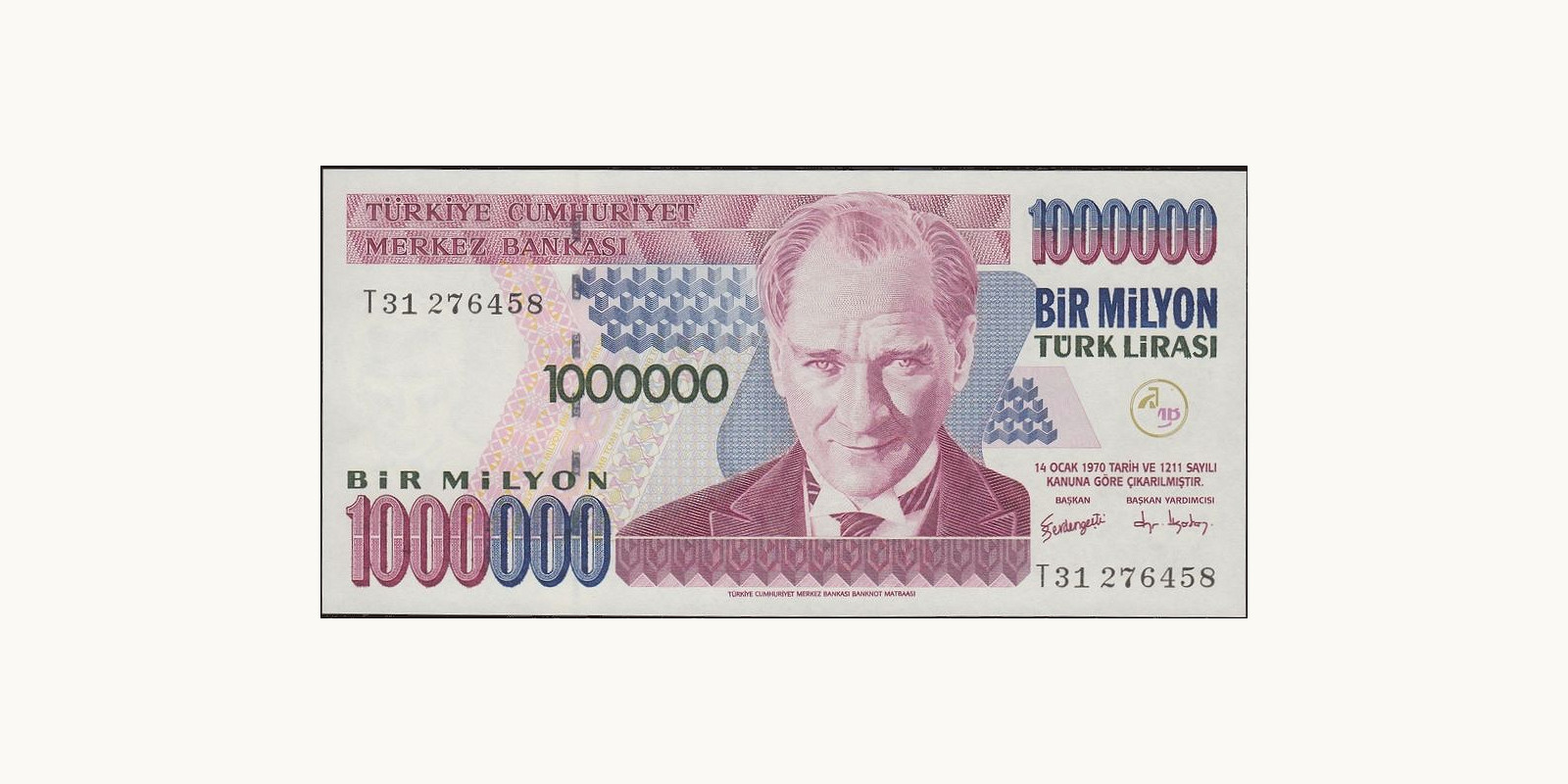 1000000 lira 2002