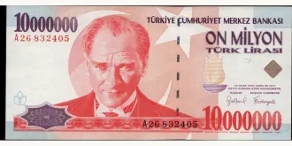 10000000 lira 1999
