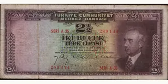 2 1/2 lira 1947