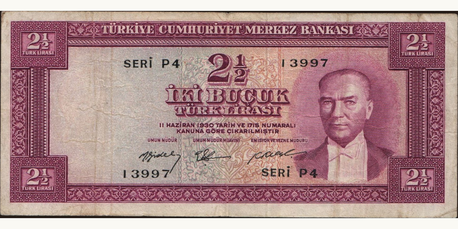 2 lira 1955