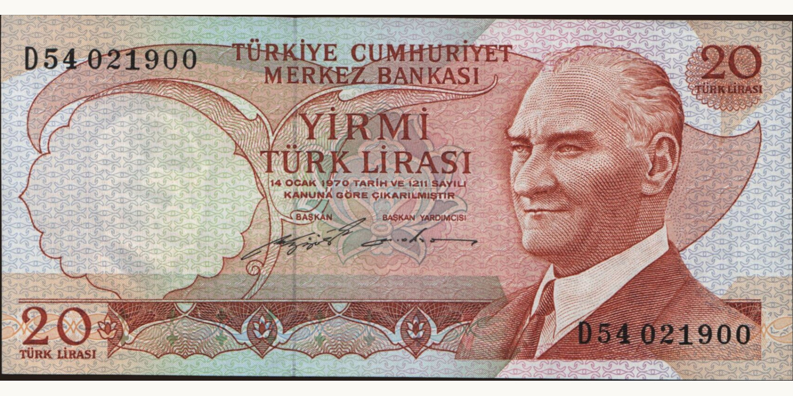 20 lira 1974