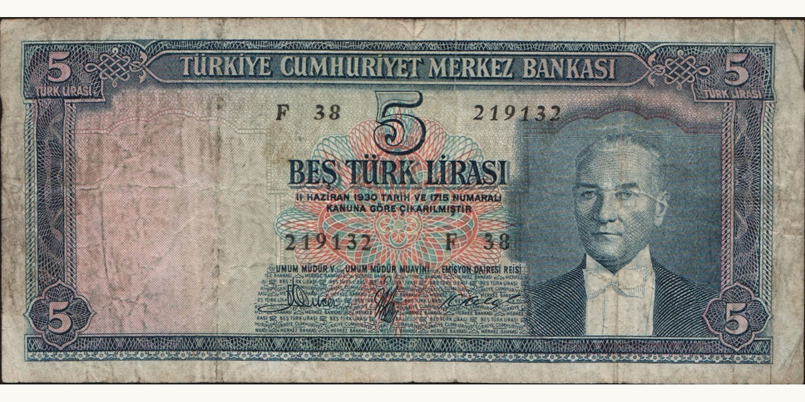 5 lira 1961