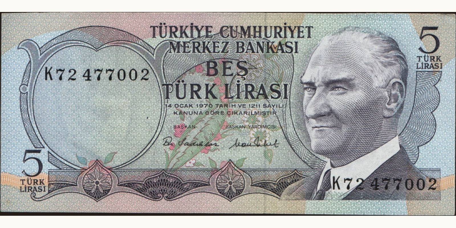 5 lira 1976