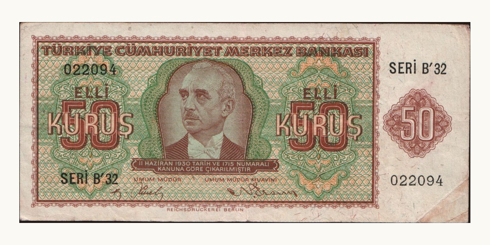 50 kurus 1944